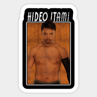 Vintage Wwe Hideo Tami Sticker